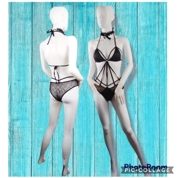 MEDIUM Velvet Kitten sexy teddy - Picture 6 of 13